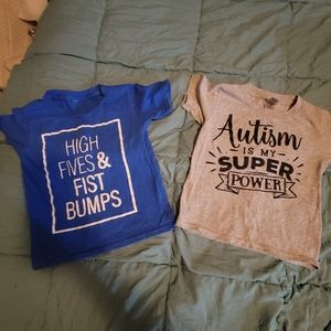 Boys Size 4 tshirts
